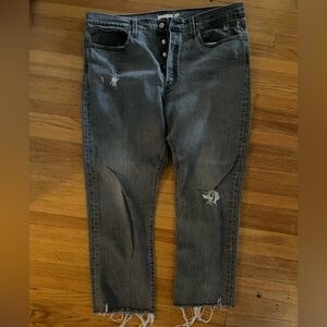 Levi’s Wedgie Straight Cropped Jean